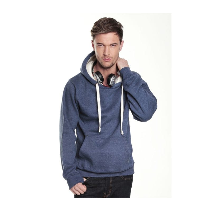 Custom Blue Fleece Pullover Hoodie Manufacturer | Warrco Industry