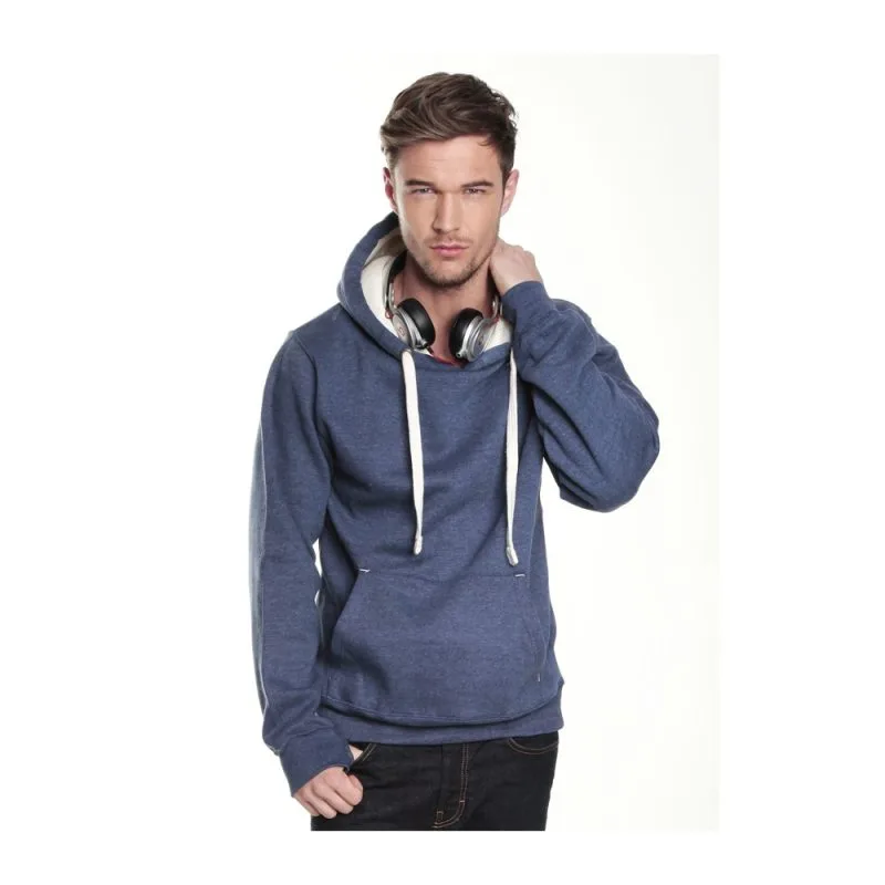 Custom Blue Fleece Pullover Hoodie Manufacturer | Warrco Industry
