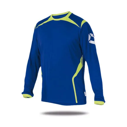 Custom Royal Blue & Neon Yellow Cricket Jersey | Warrco Industry