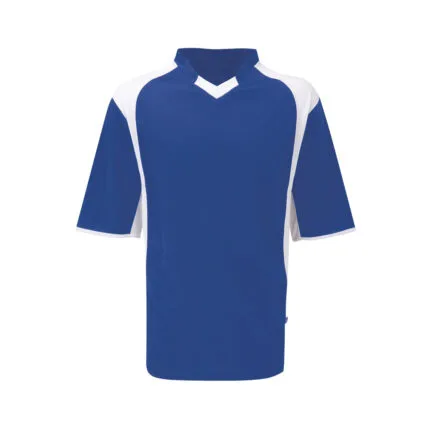 Custom Royal Blue & White Soccer Jersey | Warrco Industry