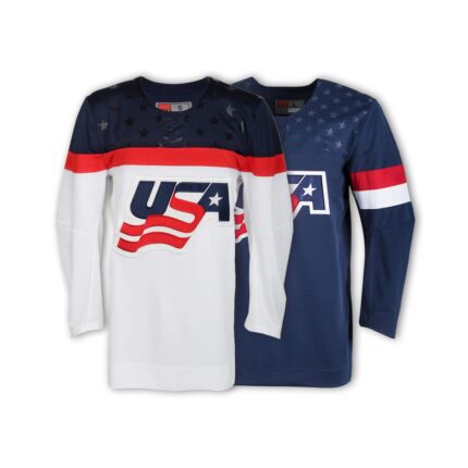 Custom USA Ice Hockey Jerseys Manufacturer | Warrco Industry