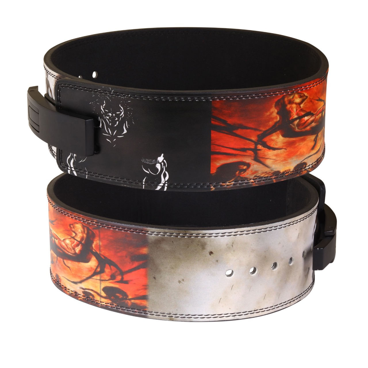WhatsApp Image 2024-01-03 at 4.36.37 AM (1) Custom Anime Lever Weight Lifting Belt - Image 1