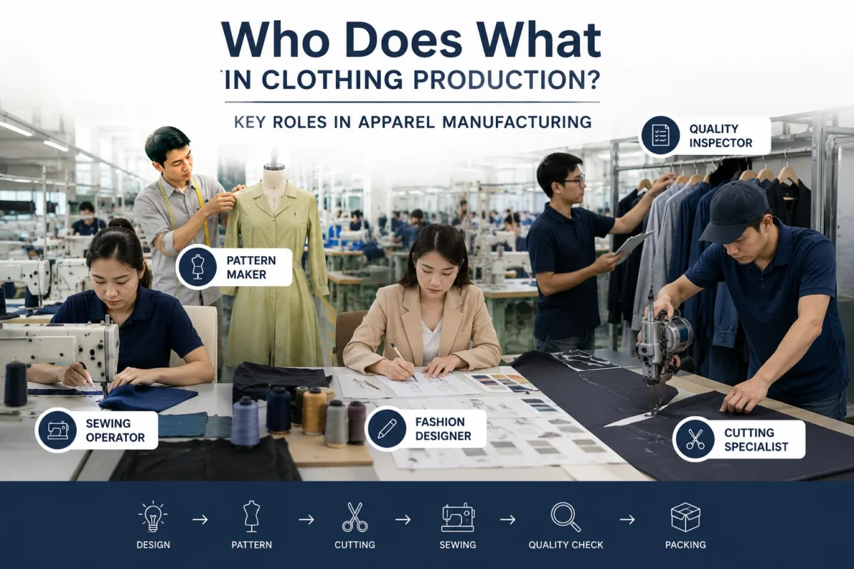 Apparel Manufacturing Roles: Who Does What?