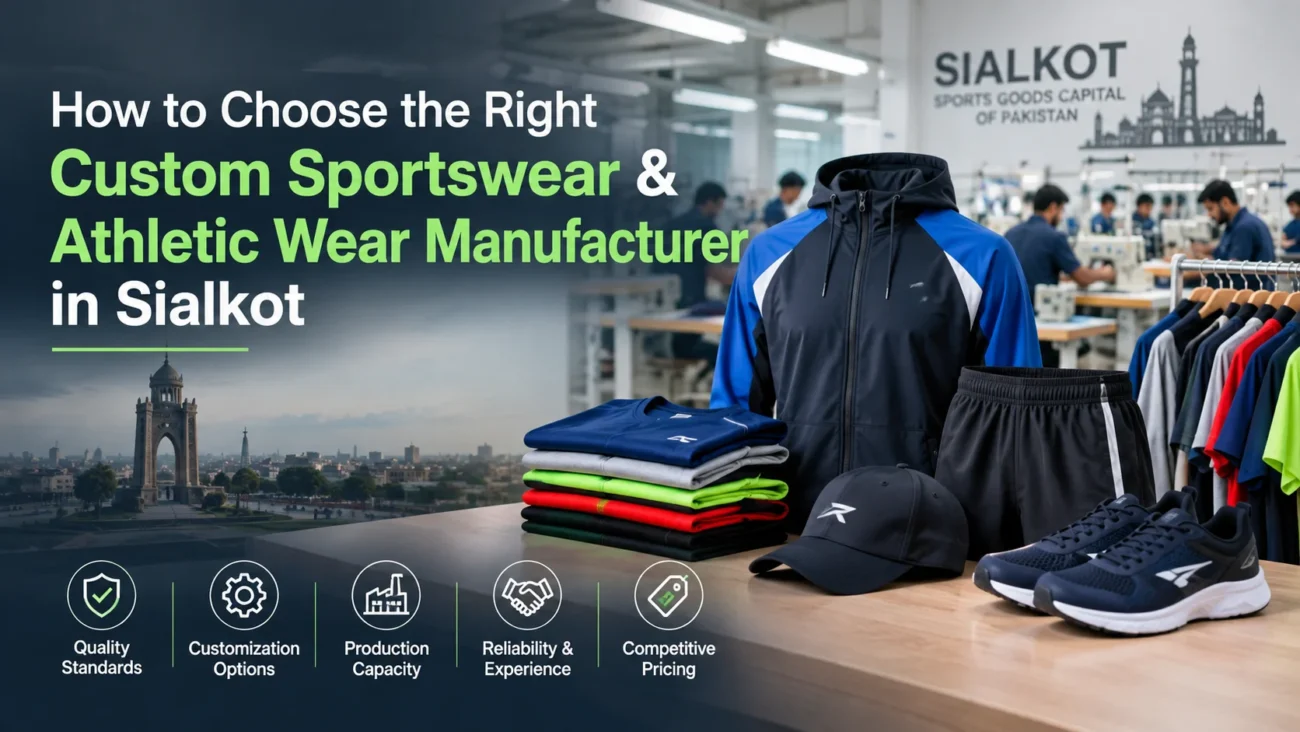 Sialkot Clothing Manufacturer | Custom Sportswear Experts