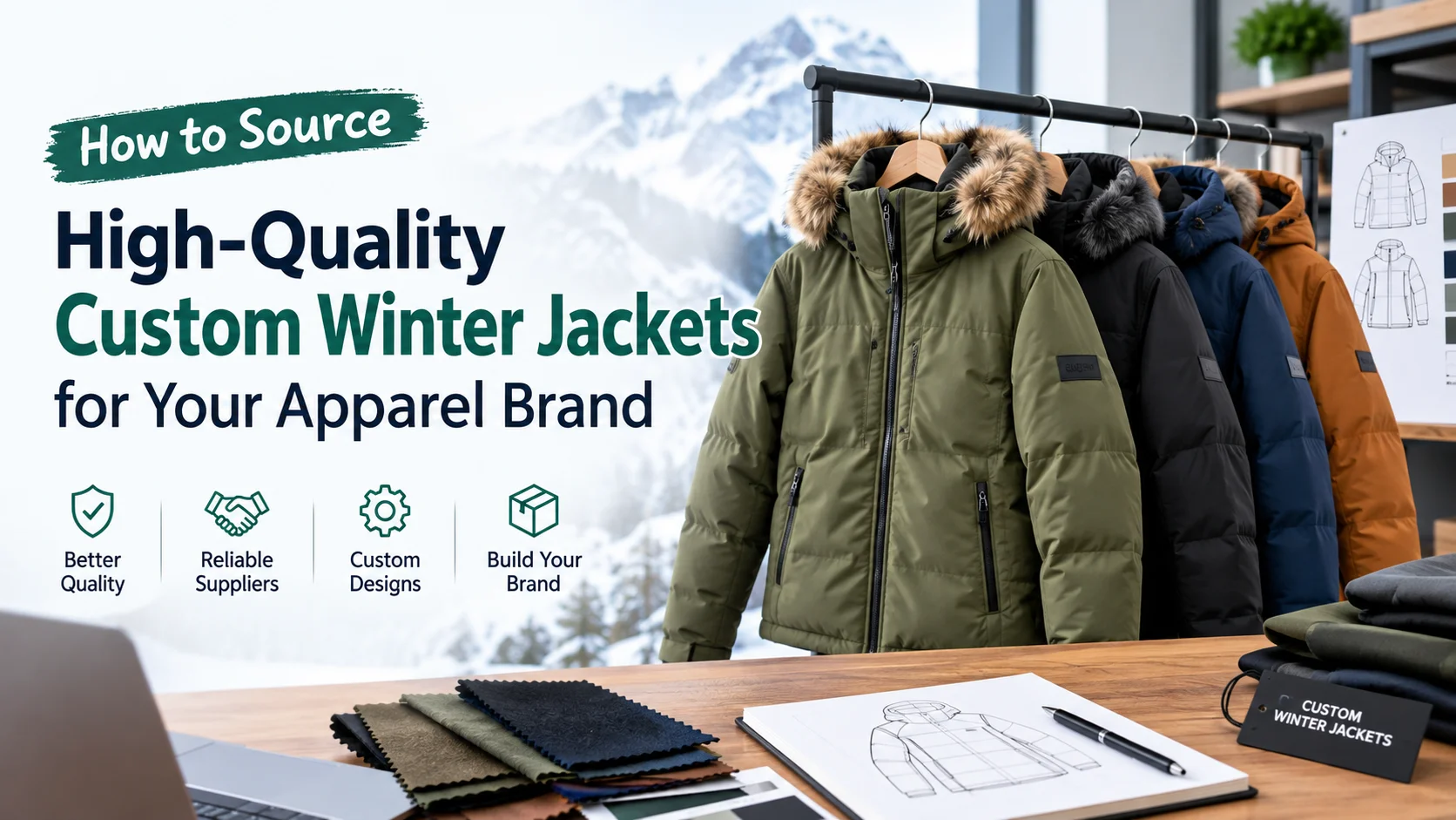 Custom Winter Jackets Wholesale | OEM Jacket Manufacturer