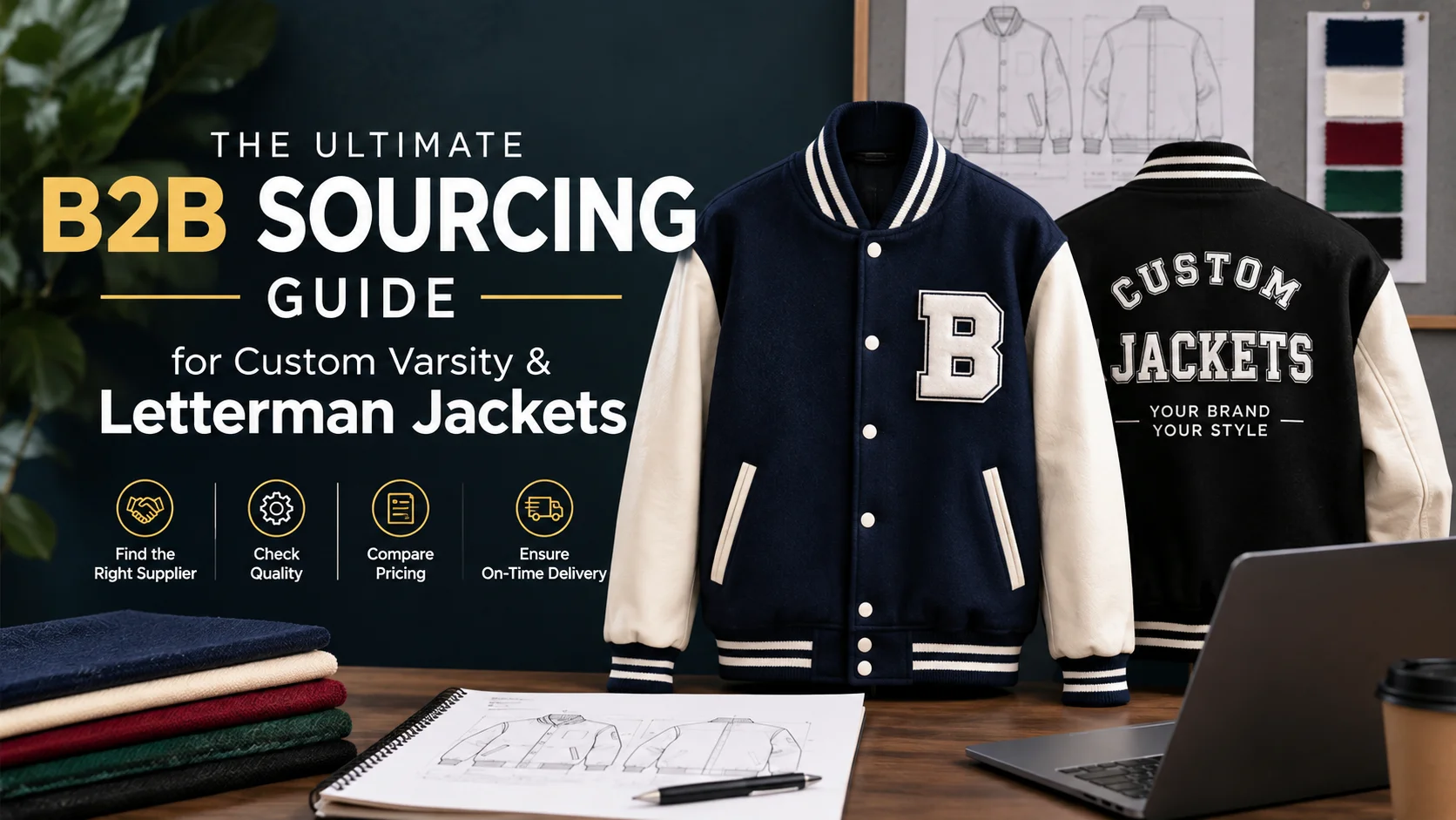 Custom Varsity Letterman Jackets | B2B Sourcing Guide